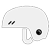 Ski helmet icon